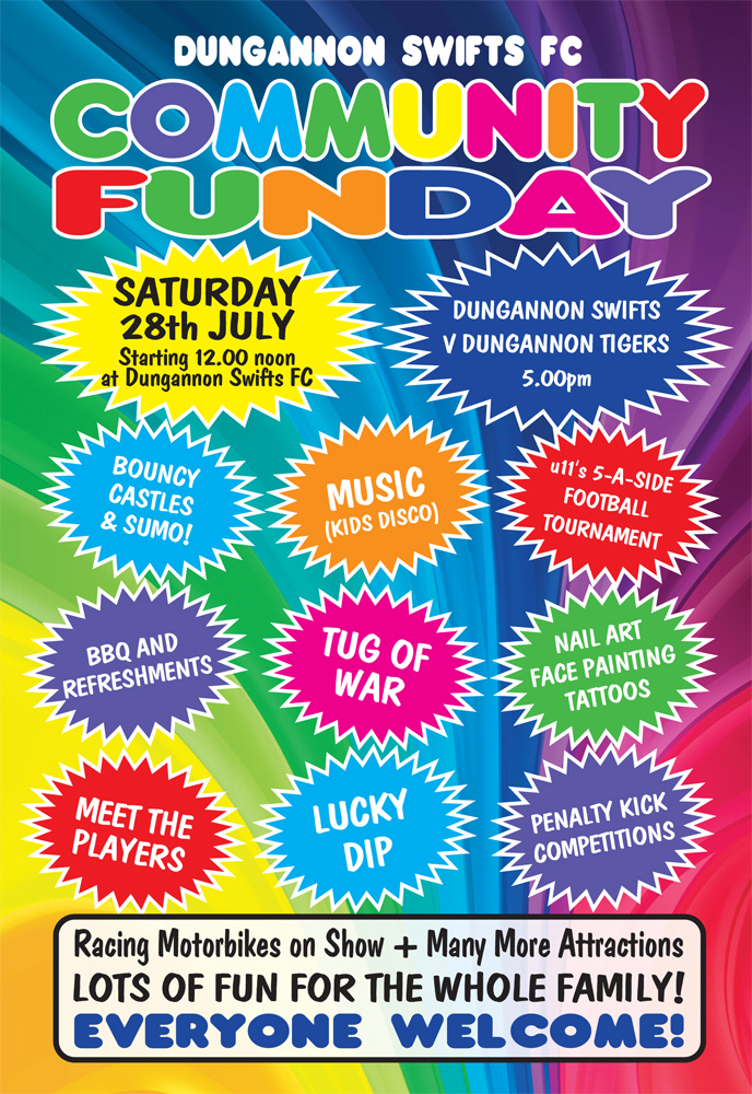 Dungannon Swifts FC Community Fun Day