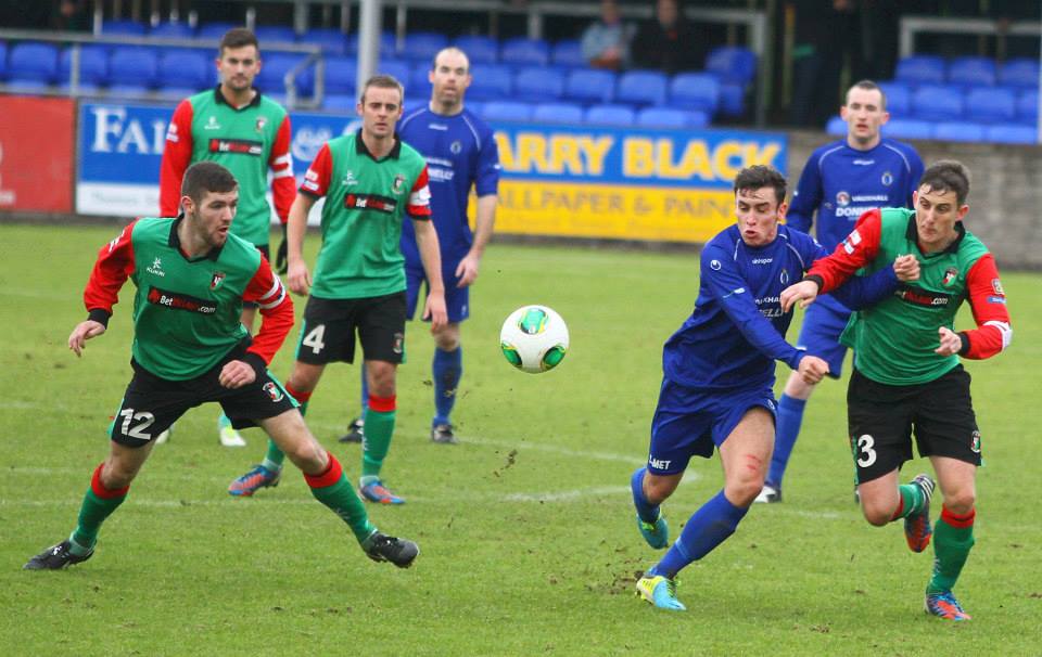 Dungannon Swifts 1-2 Glentoran