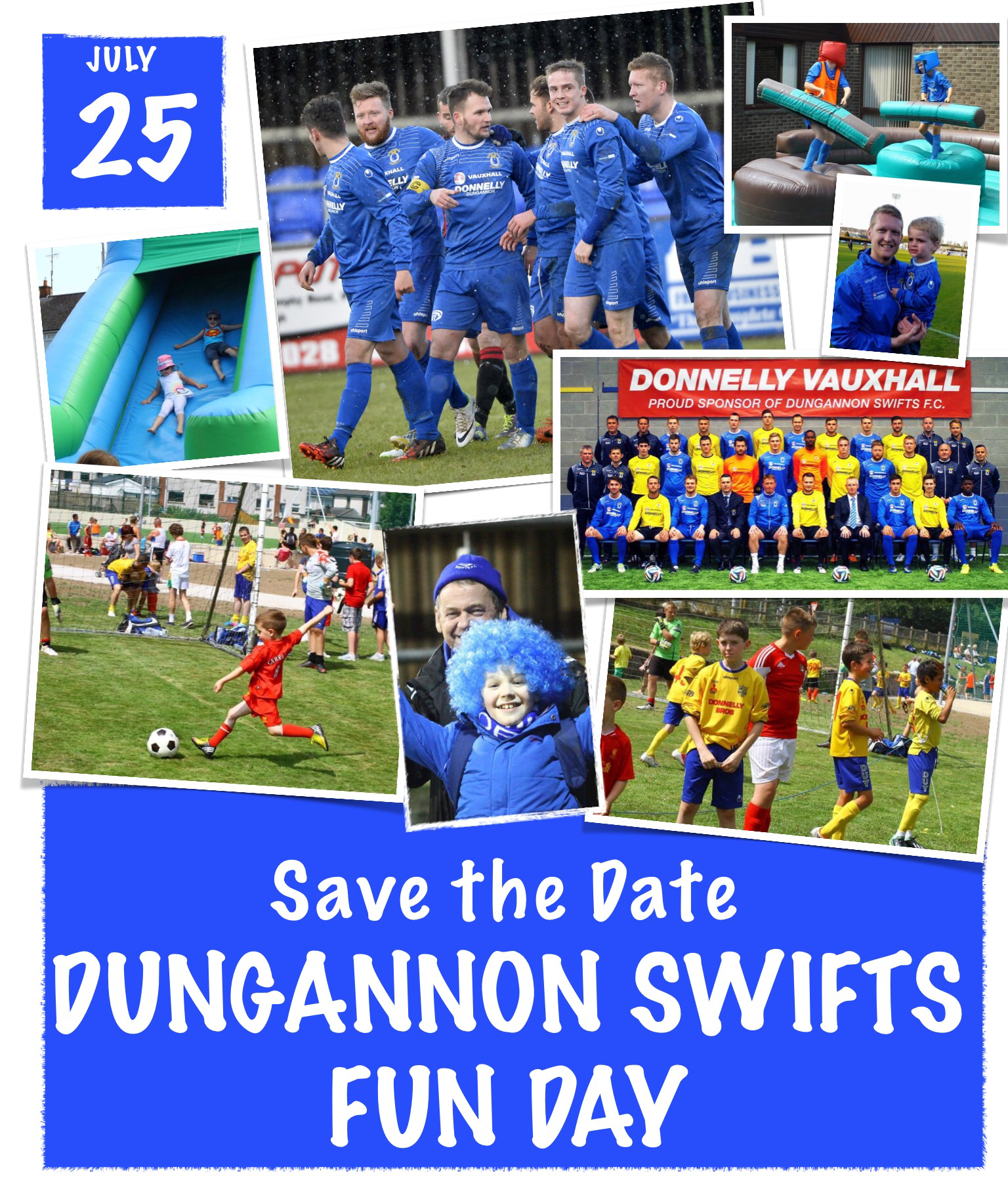 Dungannon Swifts Fun Day – Saturday 25th July