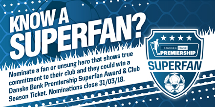 Superfan Award – Dungannon Swifts