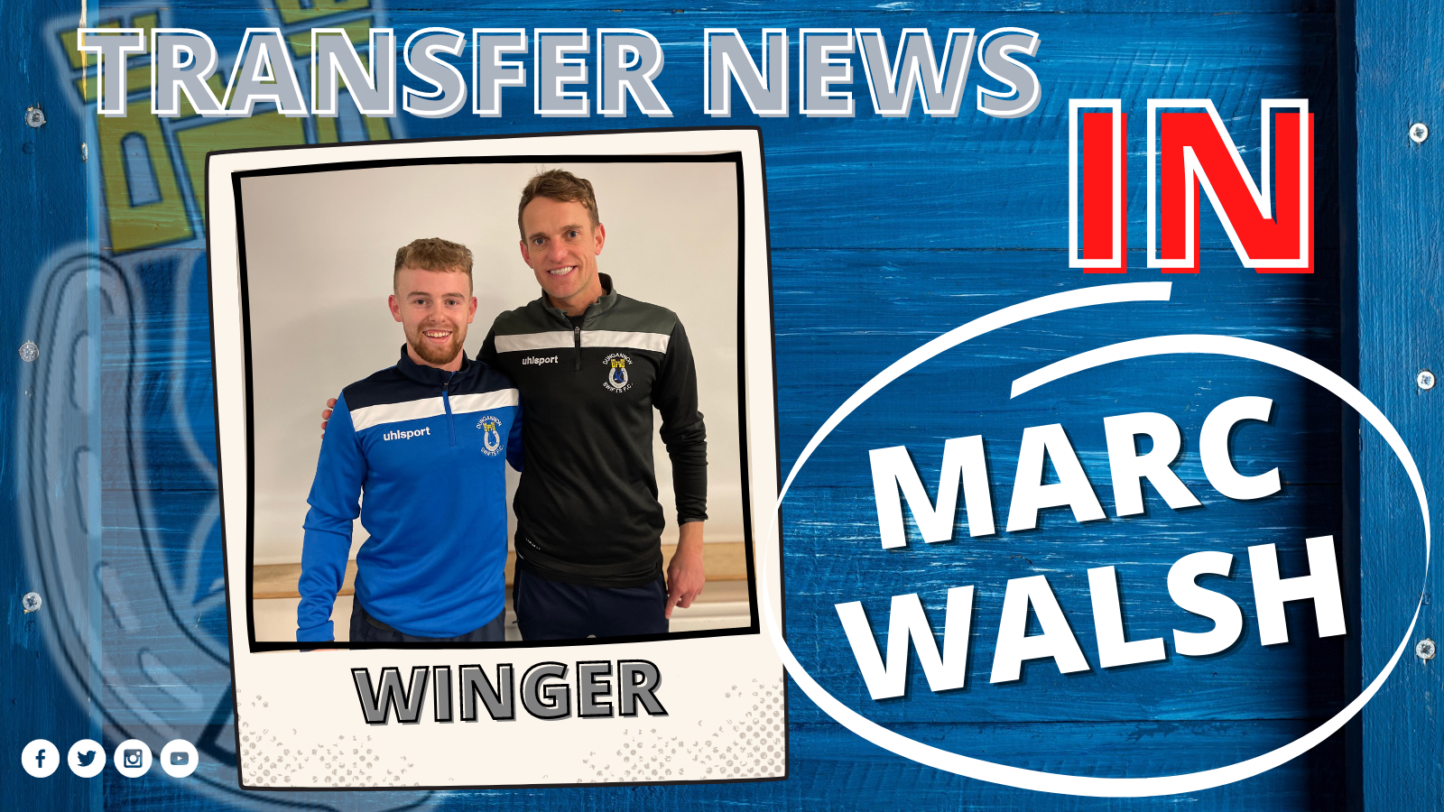 NEW SIGNING | WINGER, WALSH